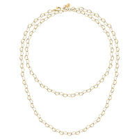 morellato 18k gold plated intrecci necklace stainless steel yg 90cm