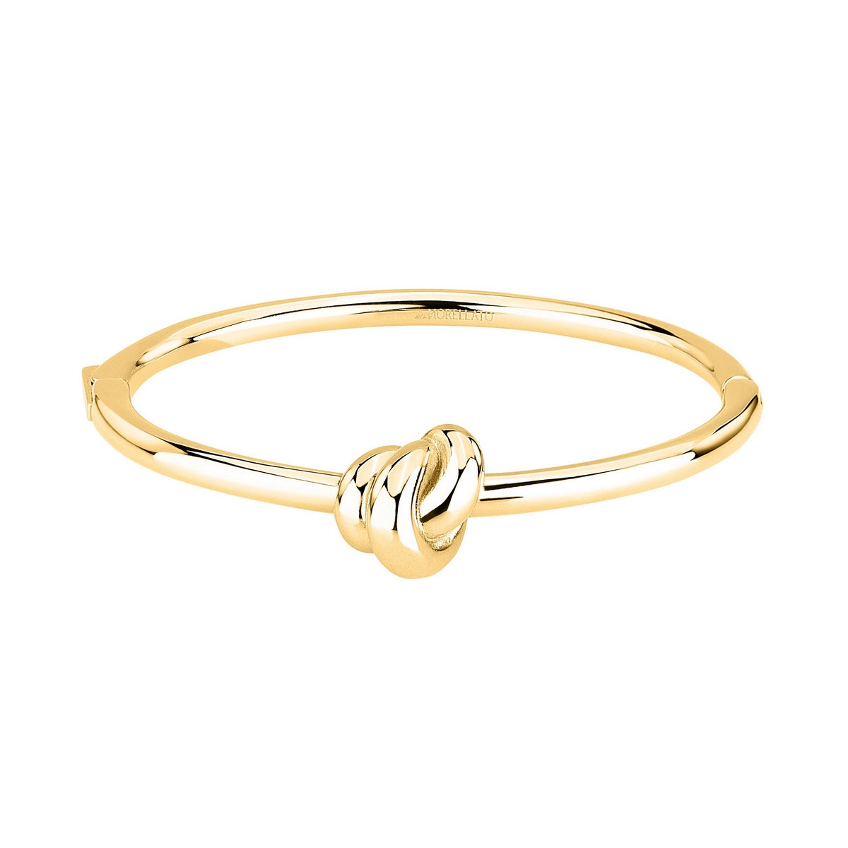 morellato 18k gold plated legame bangle ss yg size s 5.6x4.6cm