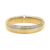 morellato 18k gold plated onda bangle ss yg size s �5.5cm