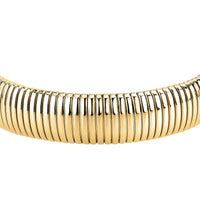morellato 18k gold plated onda bangle ss yg size s �5.5cm