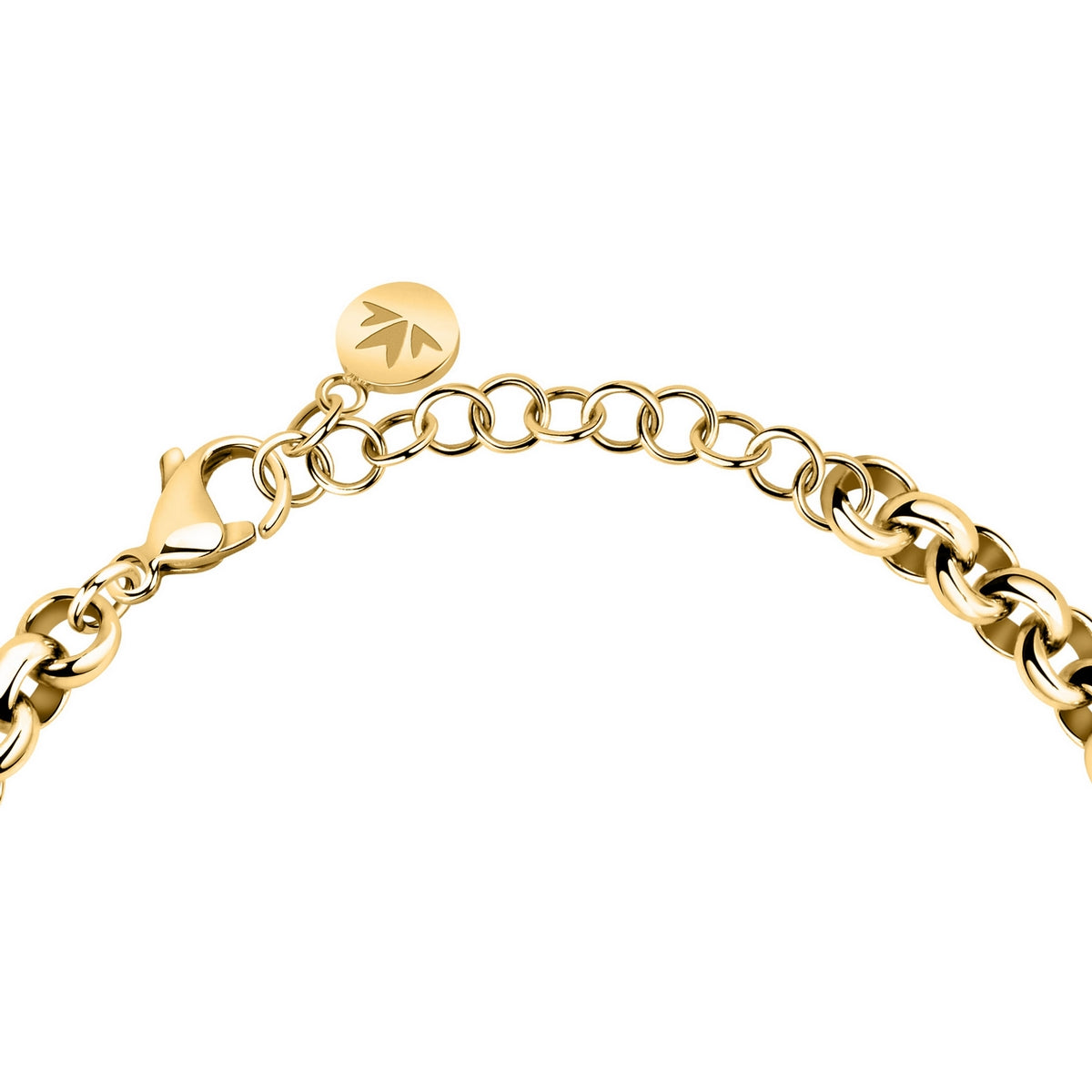 morellato 18k gold plated battito br ss yg heart 17+3cm