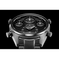 seiko prospex speedtimer �black on black� one hundredth of a second  solar chronograph