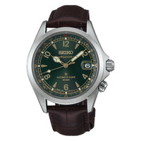 seiko prospex alpinist in classic pine green