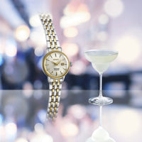 seiko presage cocktail time 'white lady' diamond twist