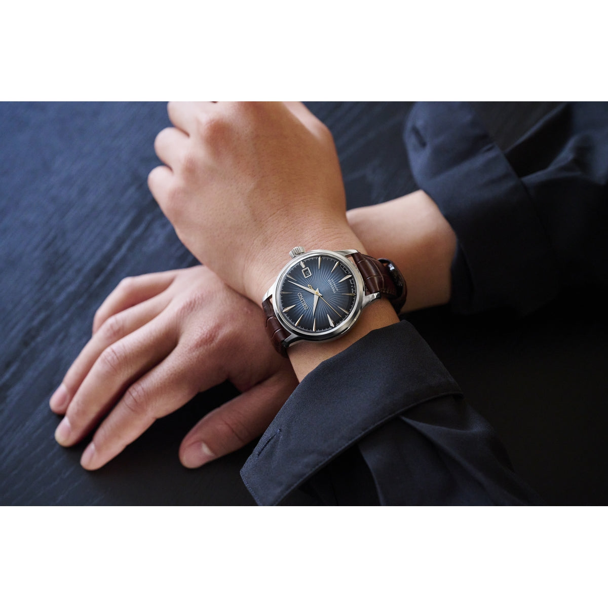seiko presage  cocktail time �blue moon�
