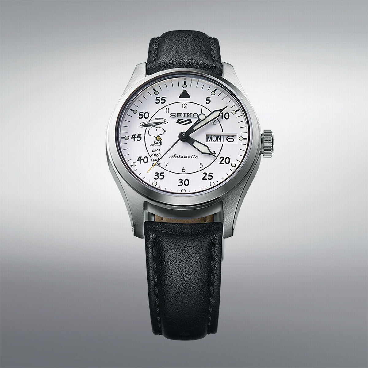 seiko 5 sports x peanuts 'parachute' 6,500 piece limited edition