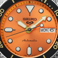 seiko 5 sports skx �midi� orange