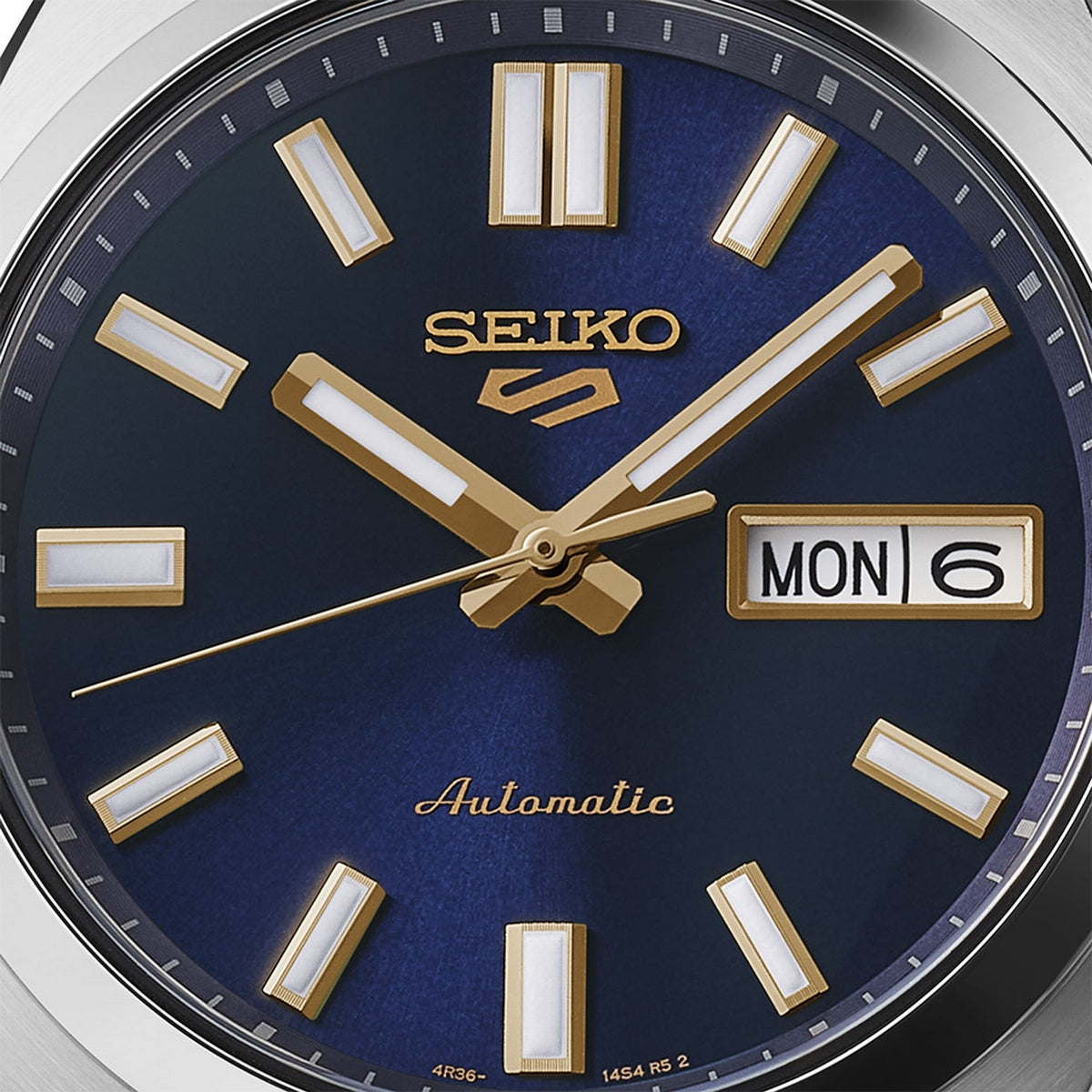 seiko 5 sports snxs vintage gold collection � in blazer blue