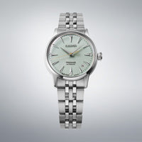 seiko presage 'frozen mojito' diamond cocktail time 34mm