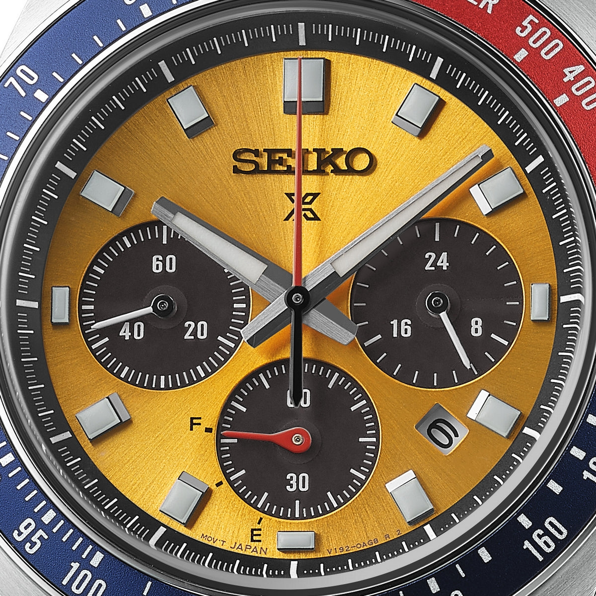 seiko prospex 'pogue' solar chronograph1969 re-interpretation