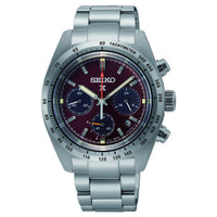 seiko red dial european exclusive speedtimer