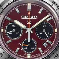 seiko red dial european exclusive speedtimer