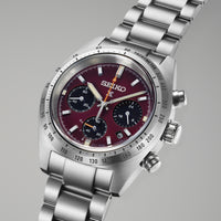 seiko red dial european exclusive speedtimer
