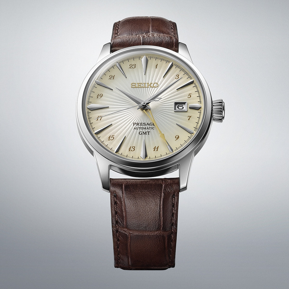 seiko presage cocktail time acacia gmt gradation dial