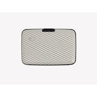 ogon stockholm carbon aluminium credit card holder diamond print