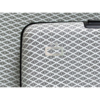 ogon stockholm carbon aluminium credit card holder diamond print