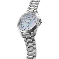 seiko prospex sea ladies marine sports mop light blue dial