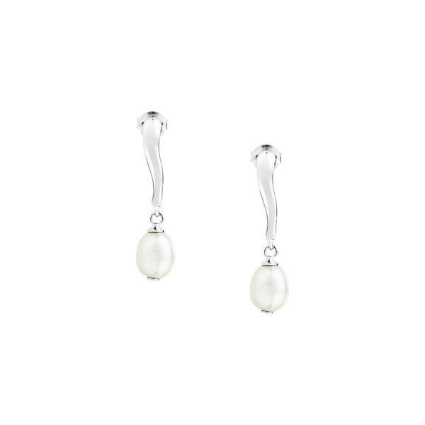 morellato silver perla earring silv925 yg pearl 6-6.5mm