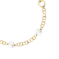 morellato silver perla bracelet silv925 yg pearl 5-5.5mm 16+3cm