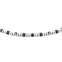 sector basic bracelet stainless steel deep jade green 19+3cm