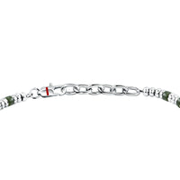 sector basic bracelet stainless steel deep jade green 19+3cm