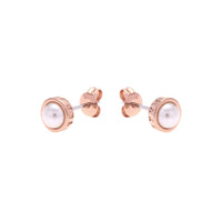 ted baker-sina rose gold tone pearl stud earring