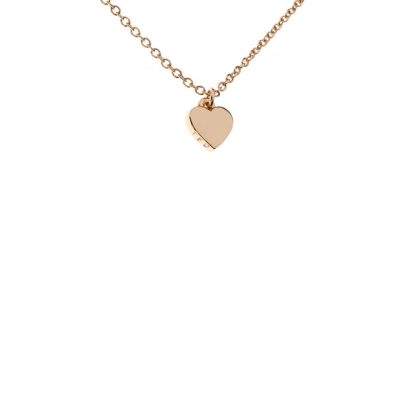 hara: tiny heart pendant necklace