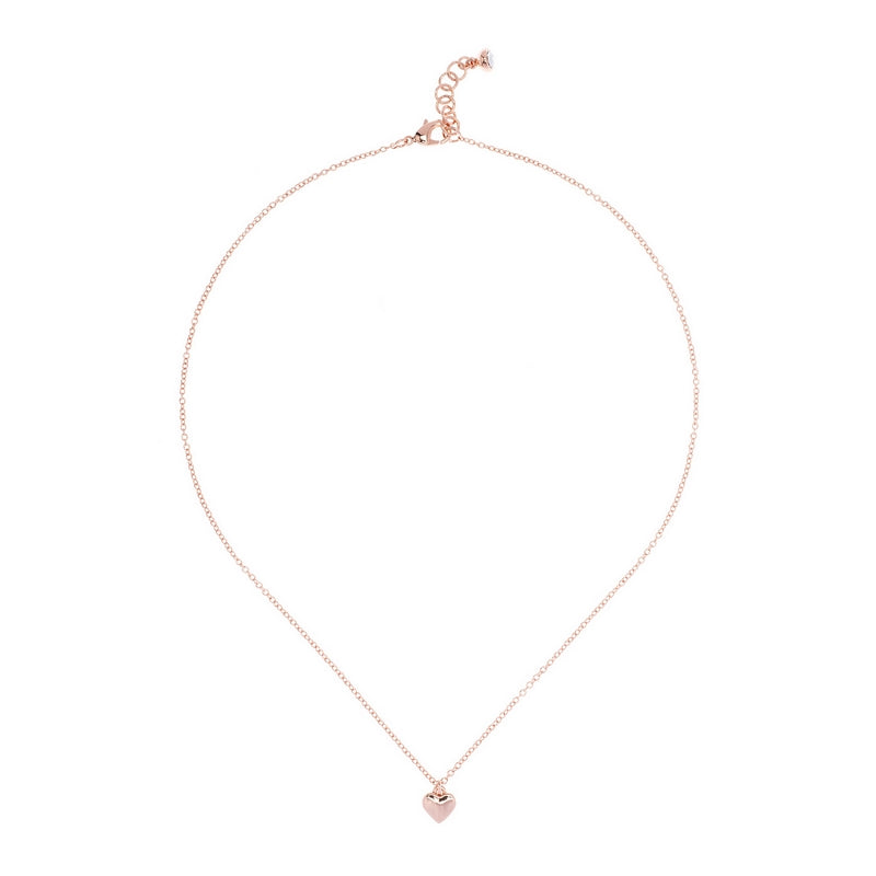 ted baker-tiny heart pendant necklace rose gold