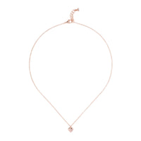 ted baker-tiny heart pendant necklace rose gold