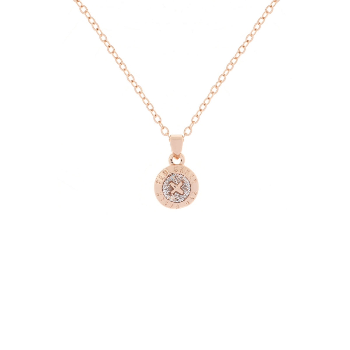 ted baker-mini button sparkle pendant necklace