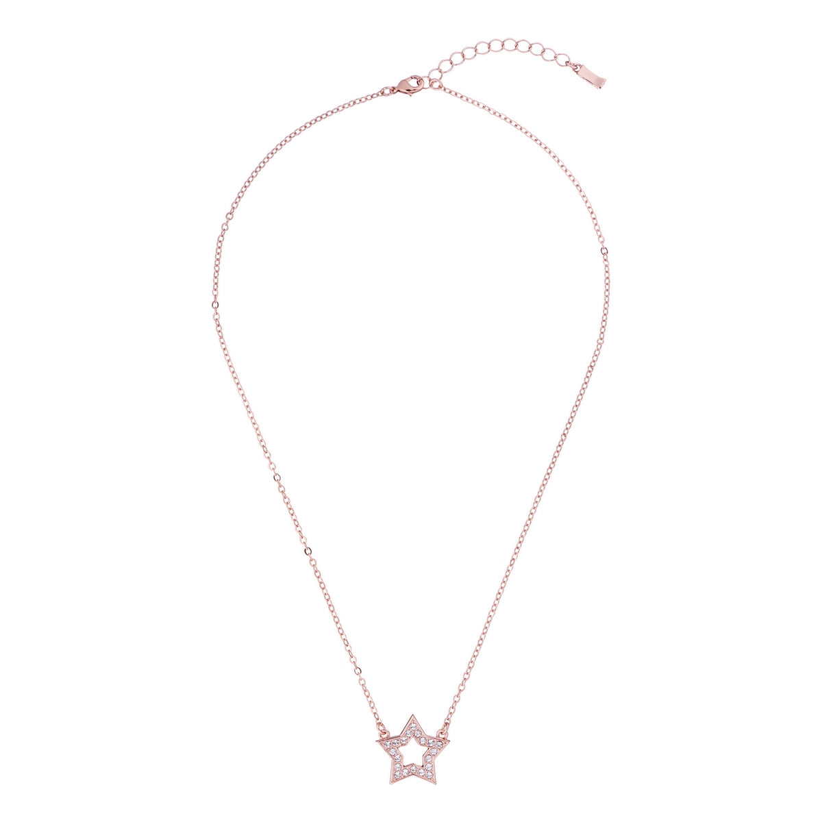 shakera: enchanted star pendant rose gold