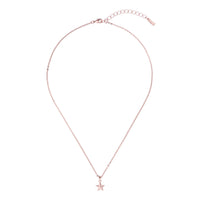 shona: shooting star pendant rose gold