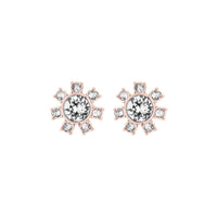 cesha: daisy clockwork stud earring