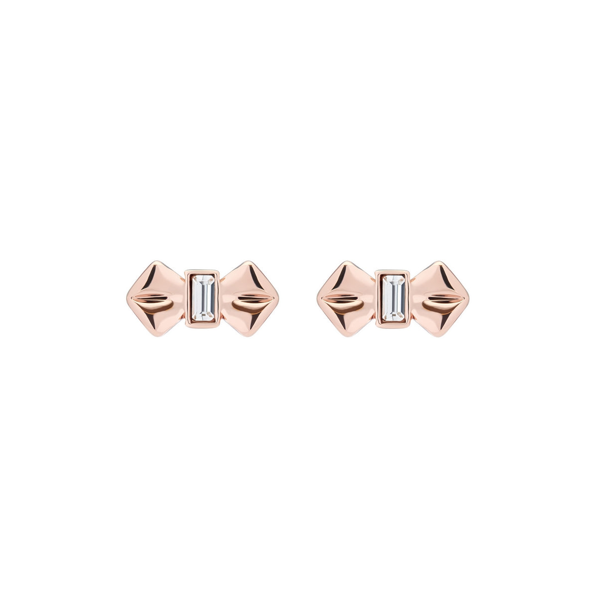 ted baker-: solitaire bow stud earring