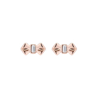 ted baker-: solitaire bow stud earring