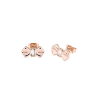 ted baker-: solitaire bow stud earring