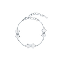 sorell: solitaire bow bracelet silver