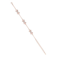ted baker-: solitaire bow bracelet rose gold