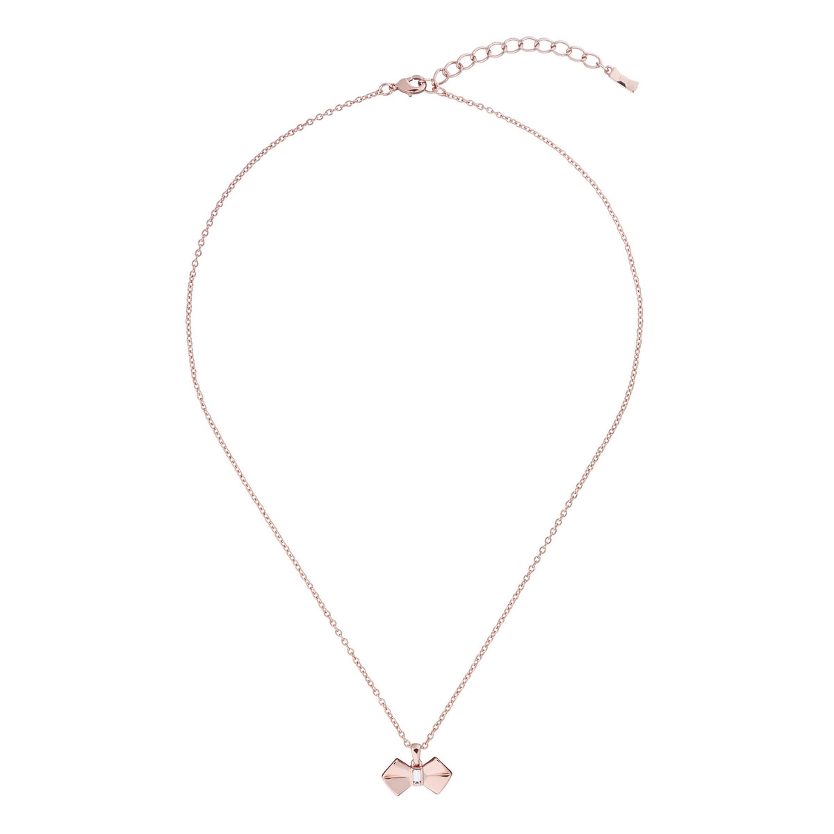 ted baker-: solitaire bow pendant