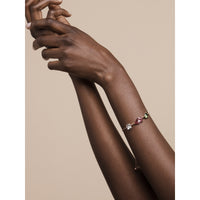 ted baker callab: crystal candy rose gold bracelet