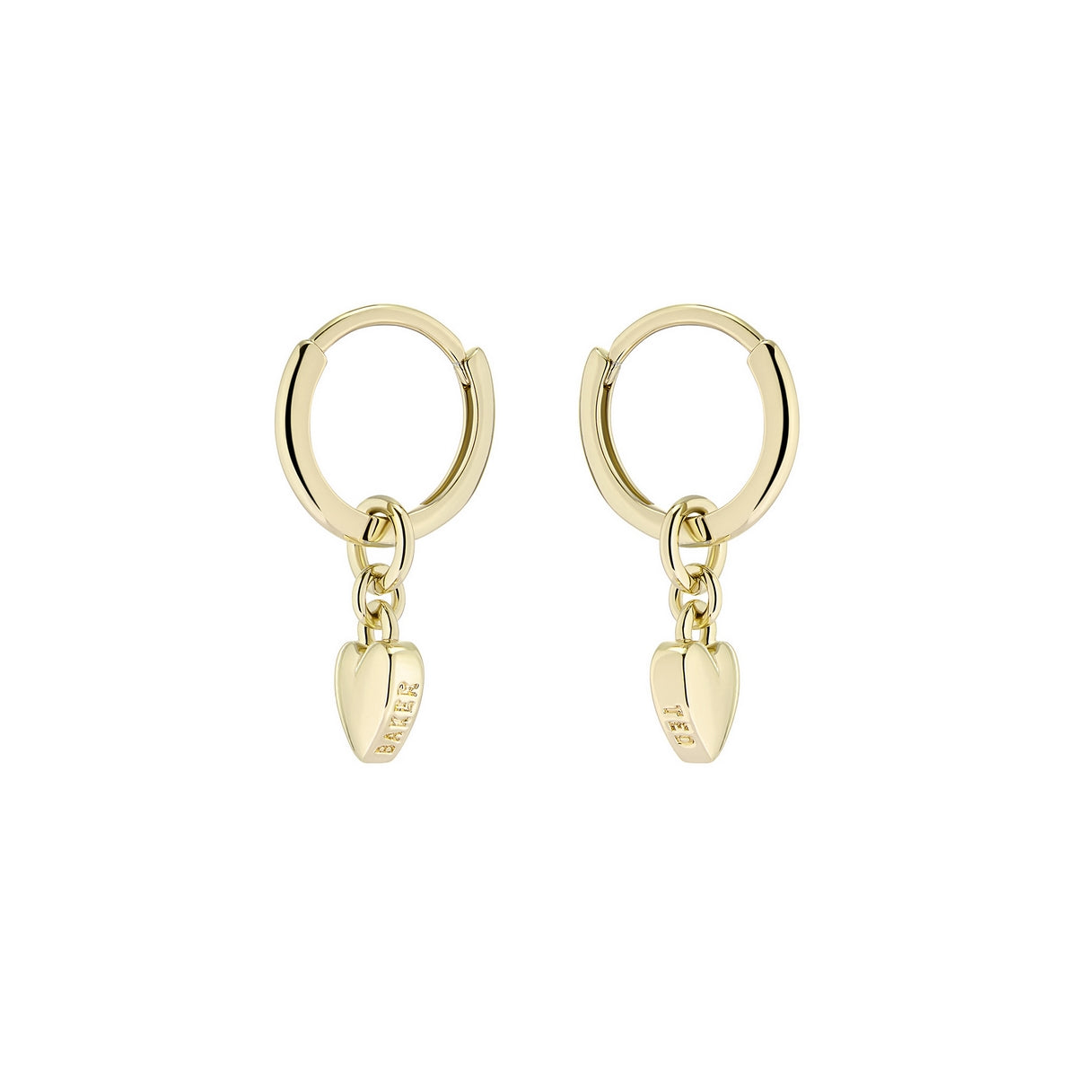 ted baker harrie: tiny heart huggie earring