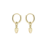 ted baker harrie: tiny heart huggie earring