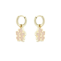 ted baker larli magnolia lillifora enamel huggie earring