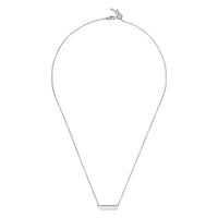 ted baker scarl sparkle bar silver tone pendant