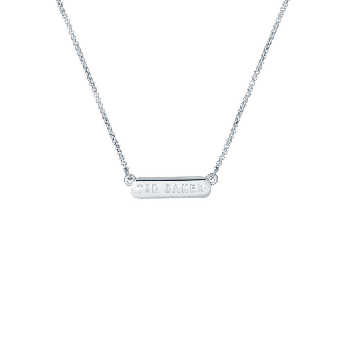 ted baker scarl sparkle bar silver tone pendant