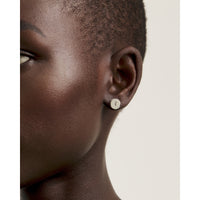 ted baker seesah sparkle dot silver tone stud earrings