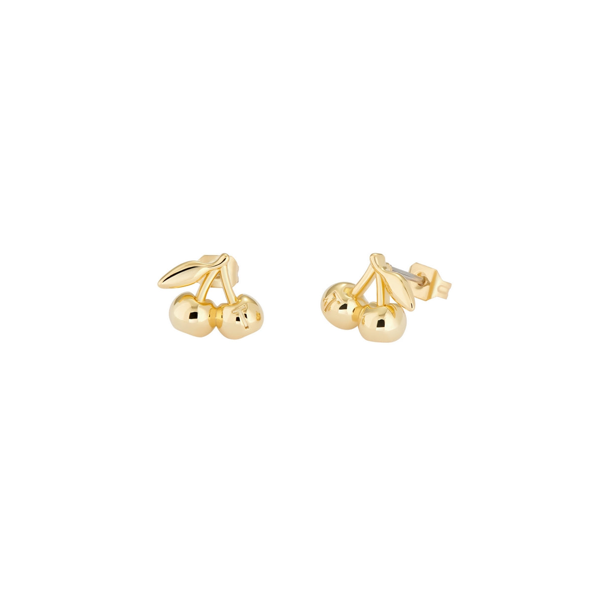 ted baker cherry gold stud earring