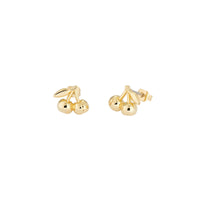 ted baker cherry gold stud earring