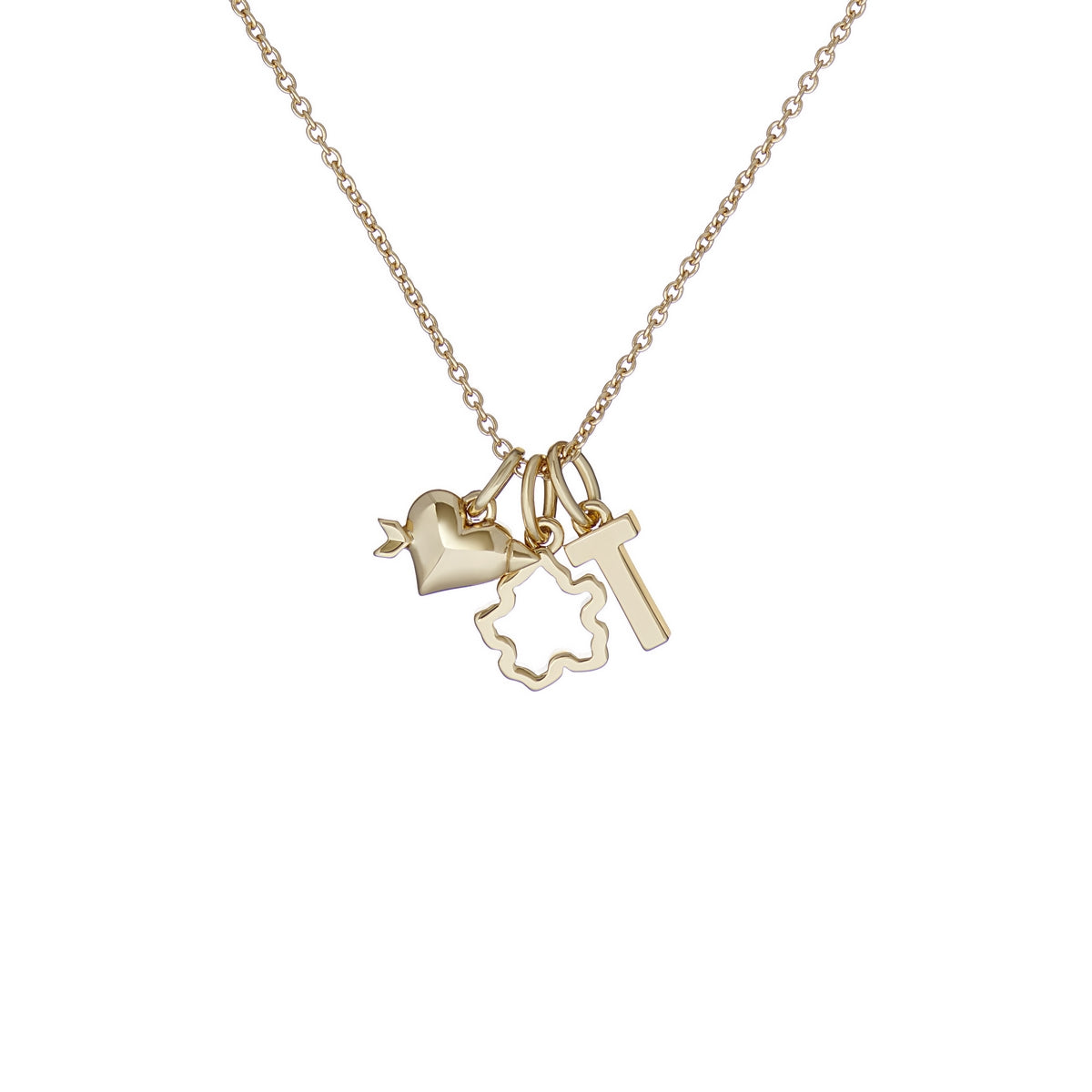 ted baker amyas: charmed choker gift set gold tone