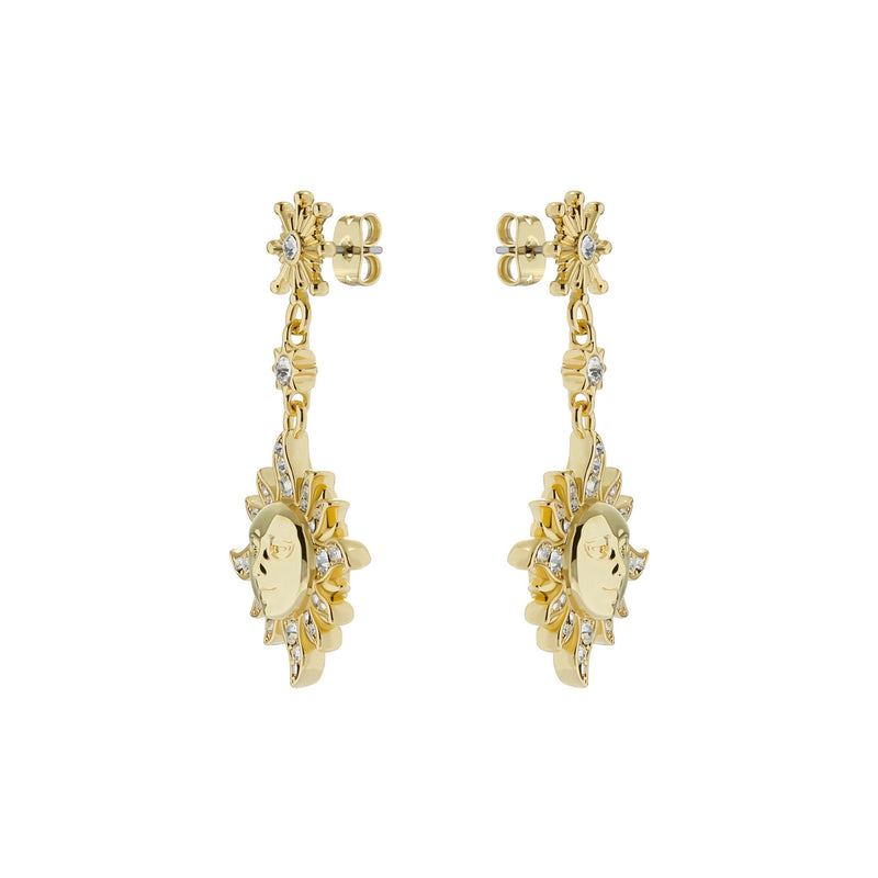 ted baker delstar: sun moon crystal drop earring